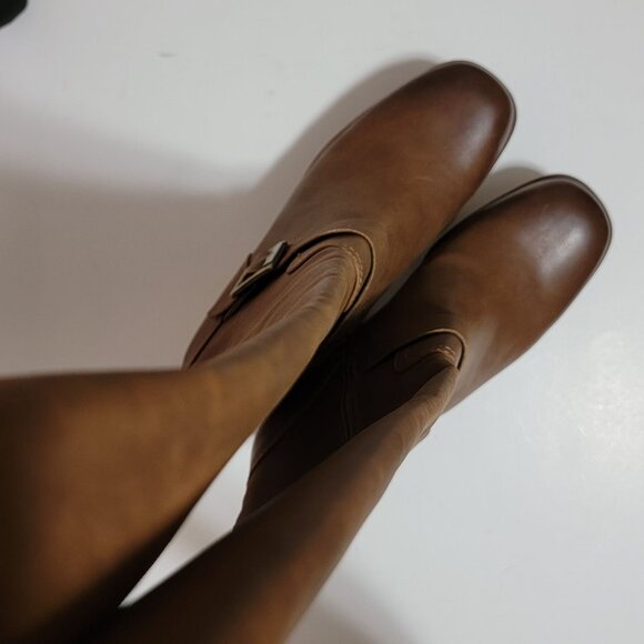 NEW Korks Karalyn Knee-High Boots Womens 9 Brown Boho Rustic Contemporary - Picture 5 of 10